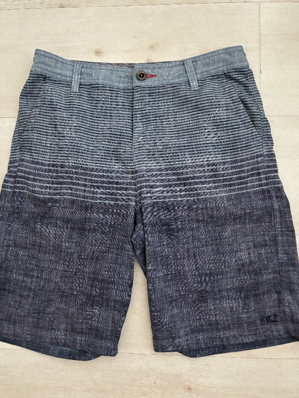 O'Neill Hybrid Men's Striped Board Shorts Size 29